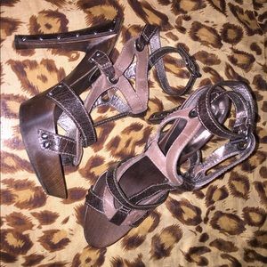 Guess by Marciano heels. Never wore. Size 7 1/2.